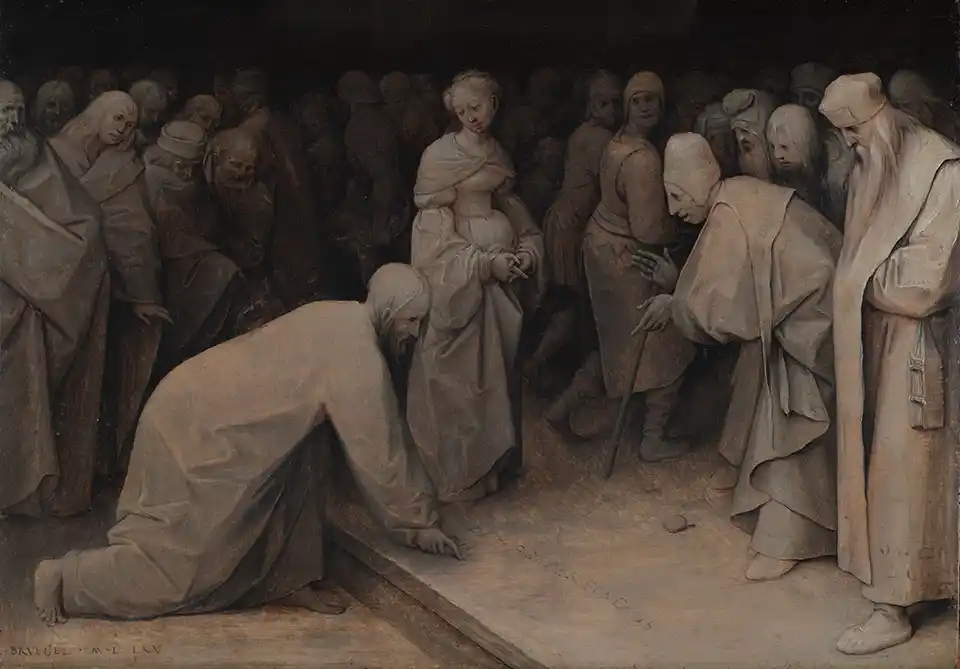 Christ and the woman taken in adultery